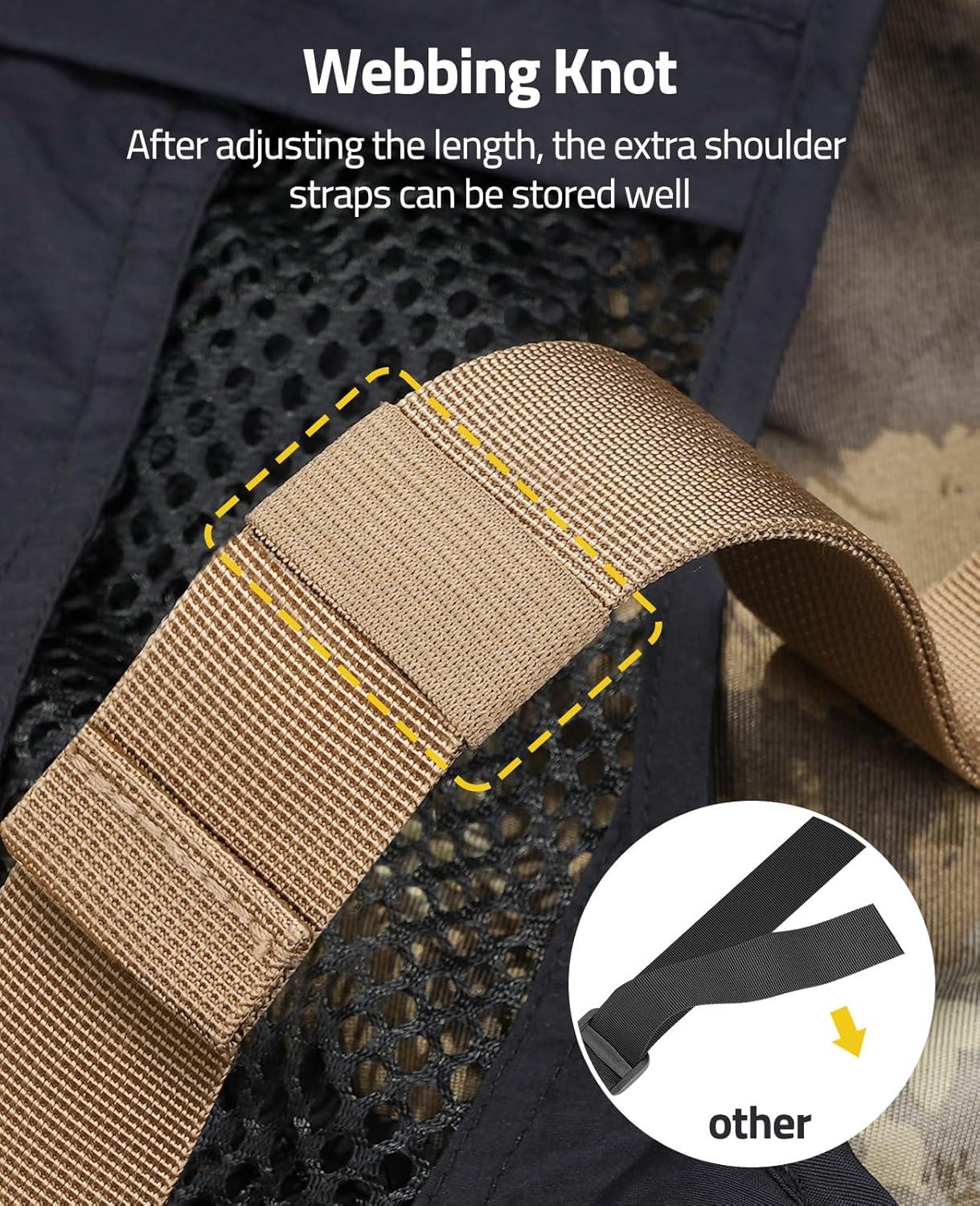 image:imageCVLIFE Two Point Sling with 4 Shell Holders and QuickGrab Handle Shotgun SlingWide Shoulder Straps Rifle Sling with Thumb Loop Adjustable LengthKhaki