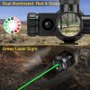 CVLIFE 2.5-10x40e Red & Green Illuminated Scope with 20mm Mount(Green Laser)