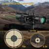 CVLIFE 2.5-10x40e Red & Green Illuminated Scope with 20mm Mount(Green Laser)