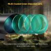 CVLIFE 2.5-10x40e Red & Green Illuminated Scope with 20mm Mount(Red Laser)