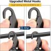 CVLIFE 550 Paracord Sling Adjustable Length with Larger Opening Metal Hook(Paracord Sling)