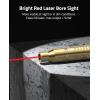 CVLIFE 5.56 223 Laser Bore Sight/350 LGND(9x43mm)/450 Bush Laser Bore Sight with ON/Off Switch and 2 Sets of Batteries, Red Laser Bore Sighter for Zeroing(223 5.56MM)