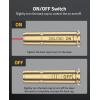 CVLIFE 5.56 223 Laser Bore Sight/350 LGND(9x43mm)/450 Bush Laser Bore Sight with ON/Off Switch and 2 Sets of Batteries, Red Laser Bore Sighter for Zeroing(350 LGND)