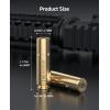 CVLIFE 5.56 223 Laser Bore Sight/350 LGND(9x43mm)/450 Bush Laser Bore Sight with ON/Off Switch and 2 Sets of Batteries, Red Laser Bore Sighter for Zeroing(450 BUSH)