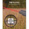 CVLIFE Bore Sight Laser 223 5.56mm/9mm/.243.308/12Gauge/7.62x39mm/.45acp Red Laser Bore Sighter with Batteries(12 GA)