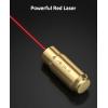 CVLIFE Bore Sight Laser 223 5.56mm/9mm/.243.308/12Gauge/7.62x39mm/.45acp Red Laser Bore Sighter with Batteries(.45acp)