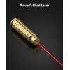 CVLIFE Bore Sight Laser 223 5.56mm/9mm/.243.308/12Gauge/7.62x39mm/.45acp Red Laser Bore Sighter with Batteries(7.62x39mm)