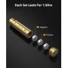 CVLIFE Bore Sight Laser 223 5.56mm/9mm/.243.308/12Gauge/7.62x39mm/.45acp Red Laser Bore Sighter with Batteries(7.62x39mm)
