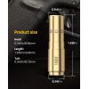 CVLIFE Bore Sight Laser 223 5.56mm/9mm/.243.308/12Gauge/7.62x39mm/.45acp Red Laser Bore Sighter with Batteries(9mm)