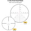 CVLIFE EagleBlaze FFP Rifle Scope – ED Glass, Zero Stop, Illuminated Reticle, Side Parallax Adjustment – First Focal Plane – Long Range Scope for Hunting(5-25×50)