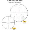 CVLIFE EagleBlaze FFP Rifle Scope – ED Glass, Zero Stop, Illuminated Reticle, Side Parallax Adjustment – First Focal Plane – Long Range Scope for Hunting(5-30×56)