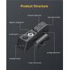CVLIFE Green Laser Sight Compatible with Picatinny Rail, Laser Sight with Magnetic Rechargeable(Green Laser)