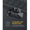 CVLIFE Green Laser Sight Compatible with Picatinny Rail, Laser Sight with Magnetic Rechargeable(Green Laser)