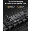 CVLIFE Laser Sight for Rifle, Low Profile Tactical Rechargeable Picatinny Rifle Laser Sight with Strobe Mode (Red Laser)