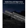 CVLIFE Laser Sight for Rifle, Red/IR/Green Laser Sight Compatible with M-Lok Rail Surface, Ultra Low-Profile Laser for Guns, Rechargeable M-Lok Rifle Laser with Strobe Function(IR Laser)