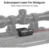 CVLIFE Rifle Green/Red Laser Sight Compatible with M-Lok and Picatinny Rail Mount, Low Profile Laser for Rifle Magnetic Rechargeable Laser Beam Sight(Red)