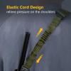 CVLIFE Rifle Sling Two Point Sling Adjustable Length Gun Sling for Rifle with 2 Pack Sling Swivel for M-Rail(Green)