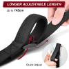 CVLIFE Rifle Sling with Quick Adjust Loop 1.25″ Wide Tube Webbing Two Point Sling for Outdoor Sports Black(Black)