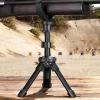 CVLIFE Shooting Rest Tripod – Adjustable Height, 360 Degree Rotation, V Yoke Stand – Portable Rifle Rest for Target Shooting, Hunting and Outdoor Activities(7.5-15″)