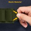 CVLIFE Shotgun Sling with Shell Holder, Gun Sling Holds15 Shells for 12 Gauge, Adjustable Two Point Sling with Sling Swivels for Outdoors(Green)