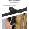 CVLIFE Two Point Sling Quick Adjust Rifle Sling Removable Wide Shoulder Pad Gun Sling with Elastic Sentry Strap and Sling Swivels
