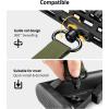 CVLIFE Two Point Sling Upgrade Wide Padded Sling with Removable Sling Swivels Quick Adjust Traditional Sling Length Adjustable for Outdoor Activities(Green)