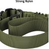CVLIFE Two Point Sling with Removable Shoulder Pad Rifle Sling Adjustable Length Traditional Gun Sling with 2 Pack Swivels(Green)