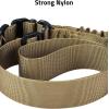 CVLIFE Two Point Sling with Removable Shoulder Pad Rifle Sling Adjustable Length Traditional Gun Sling with 2 Pack Swivels(Khaki)