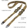 CVLIFE Two Points Rifle Sling with Length Adjuster Traditional Sling with Metal Hook for Outdoors(Khaki)