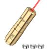 CVLIFE Bore Sight Laser 223 5.56mm/9mm/.243.308/12Gauge/7.62x39mm/.45acp Red Laser Bore Sighter with Batteries(9mm)