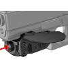 CVLIFE Laser Sight for Pistol with Handstop, Low Profile Rechargeable Pistol Laser Sight Compatible with 21MM Picatinny Rail, Green/Red Laser Beams with Strobe Mode(Red Laser)