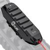 CVLIFE Laser Sight for Rifle, Low Profile Rechargeable Picatinny Rifle Laser Sight with Strobe Mode(Red Laser)