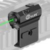 CVLIFE Rifle Green/Red Laser Sight Compatible with M-Lok and Picatinny Rail Mount, Low Profile Laser for Rifle Magnetic Rechargeable Laser Beam Sight(Green)