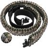 CVLIFE Rifle Sling Strap 550 Paracord 2 Point Sling with Tri-Lock Swivel for Hunting and Outdoor(Camo)