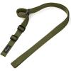 CVLIFE Rifle Sling with Quick Adjust Loop 1.25″ Wide Tube Webbing Two Point Sling for Outdoor Sports Black(Green)