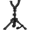 CVLIFE Shooting Rest Tripod – Adjustable Height, 360 Degree Rotation, V Yoke Stand – Portable Rifle Rest for Target Shooting, Hunting and Outdoor Activities(7.5-15″)