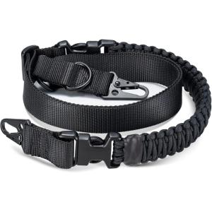 CVLIFE 550 Paracord Sling Adjustable Length with Larger Opening Metal Hook(Paracord Sling)