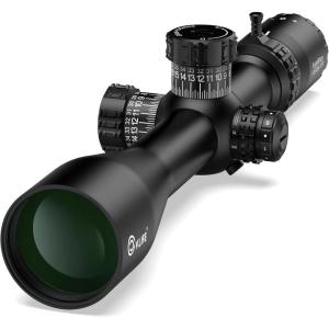 CVLIFE EagleBlaze FFP Rifle Scope – ED Glass, Zero Stop, Illuminated Reticle, Side Parallax Adjustment – First Focal Plane – Long Range Scope for Hunting(7-35×56)