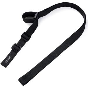 CVLIFE Rifle Sling with Quick Adjust Loop 1.25″ Wide Tube Webbing Two Point Sling for Outdoor Sports Black(Black)