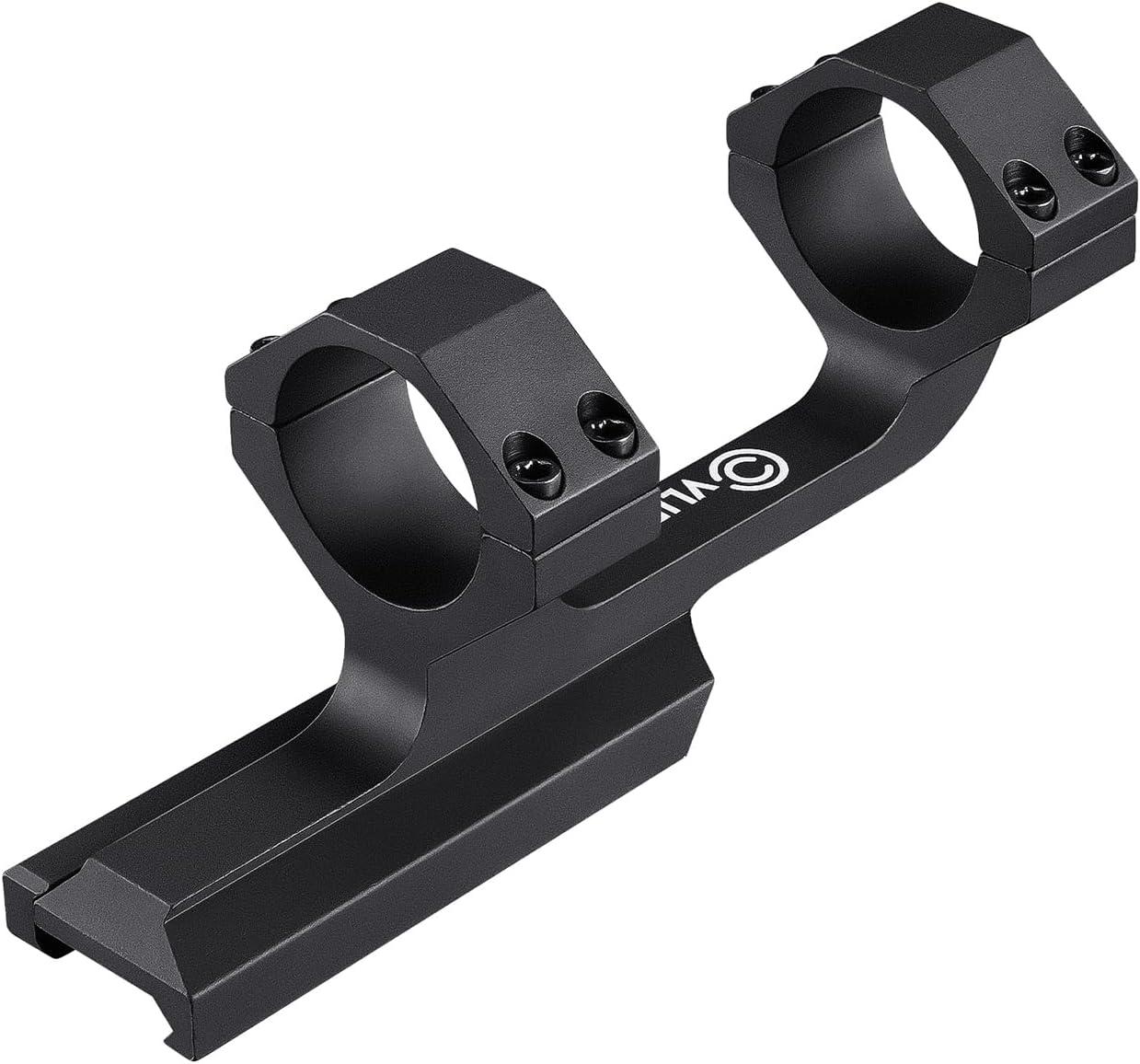 image:imageCVLIFE Cantilever Scope Mounts Offset Dual Ring OnePiece Scope Mount Lightweight Aluminum30 mm