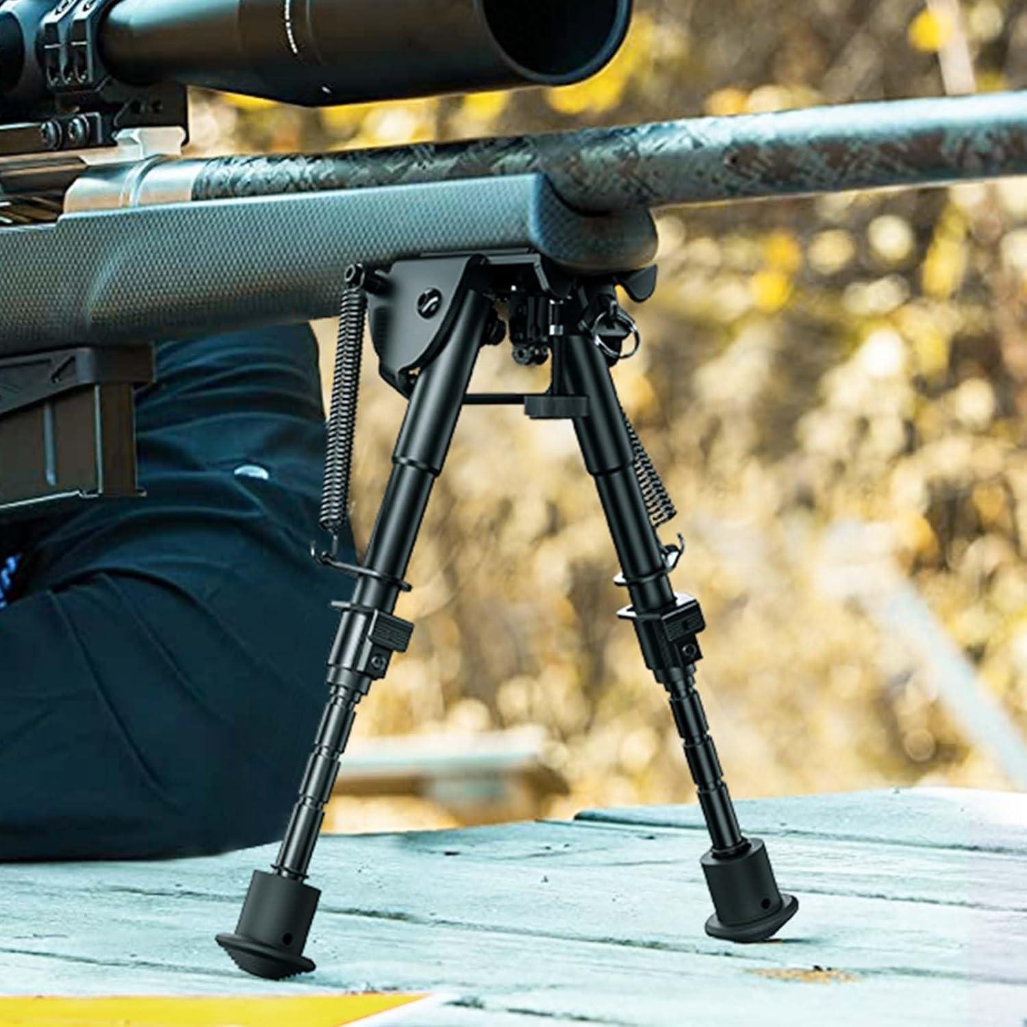 image:imageCVLIFE Rifle Bipod 69 Inch Adjustable Super Duty BipodAluminum