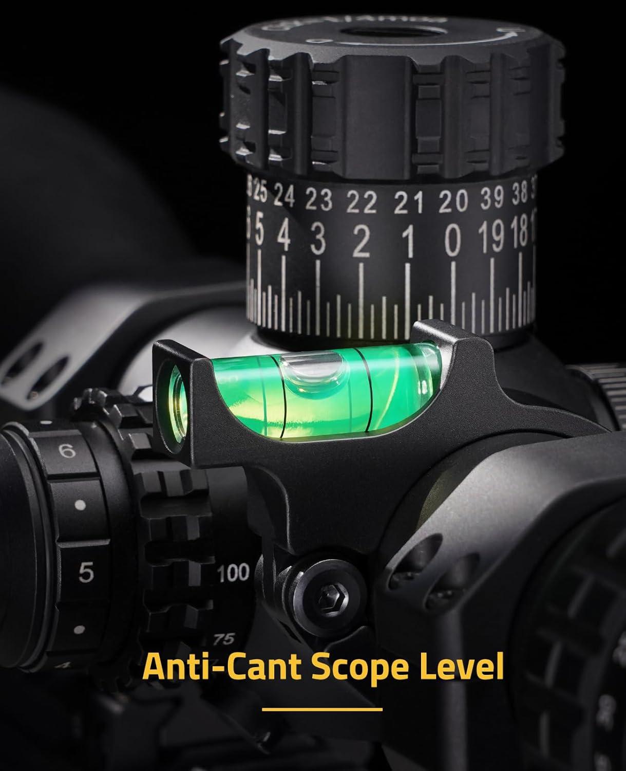 image:imageCVLIFE Scope Level for 30MM34MM Tube HeavyDuty Scope Leveling Kit Precision AntiCant Aluminum Scope Level Bubble for Outdoor Activities30MM