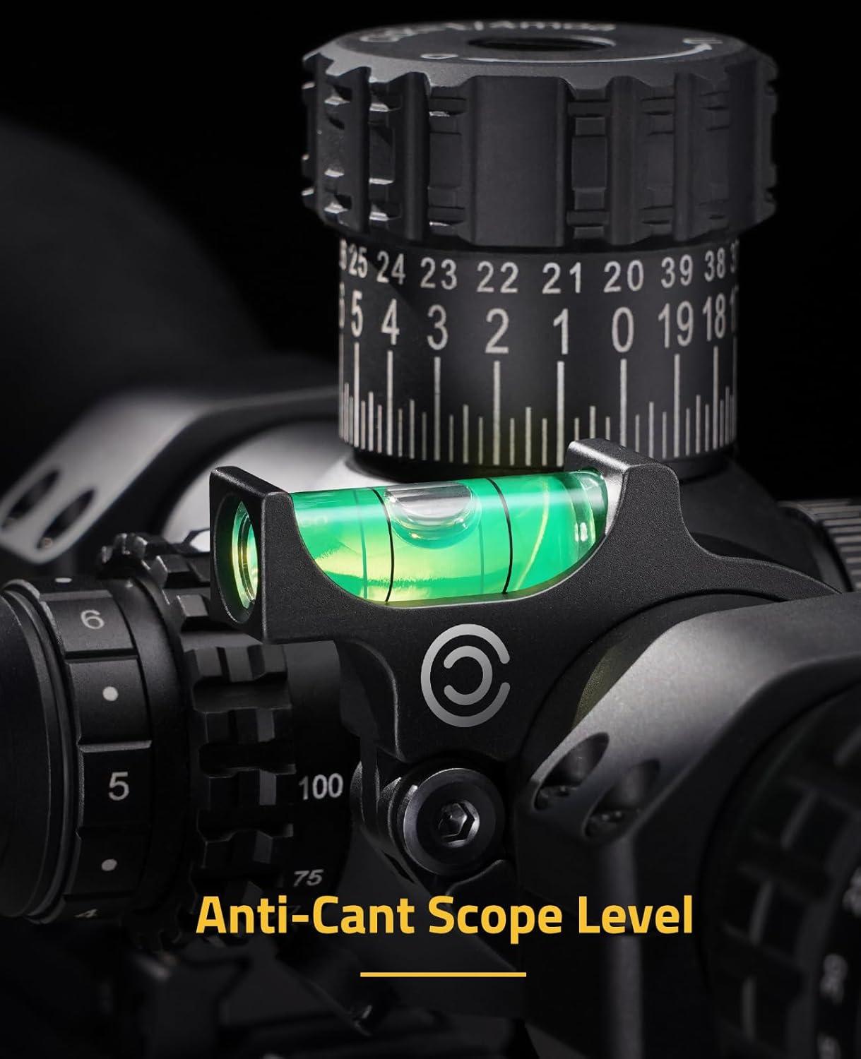 image:imageCVLIFE Scope Level for 30MM34MM Tube HeavyDuty Scope Leveling Kit Precision AntiCant Aluminum Scope Level Bubble for Outdoor Activities34MM