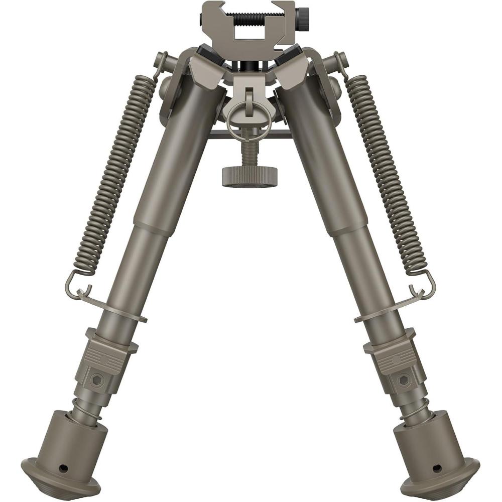 image:imageCVLIFE 69 Inches Picatinny Bipod Adjustable Spring Return with Picatinny AdapterFlat Dark Earth