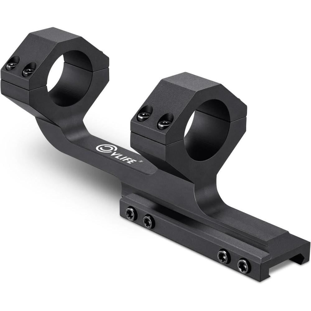 image:imageCVLIFE Cantilever Scope Mounts Offset Dual Ring OnePiece Scope Mount Lightweight Aluminum30 mm