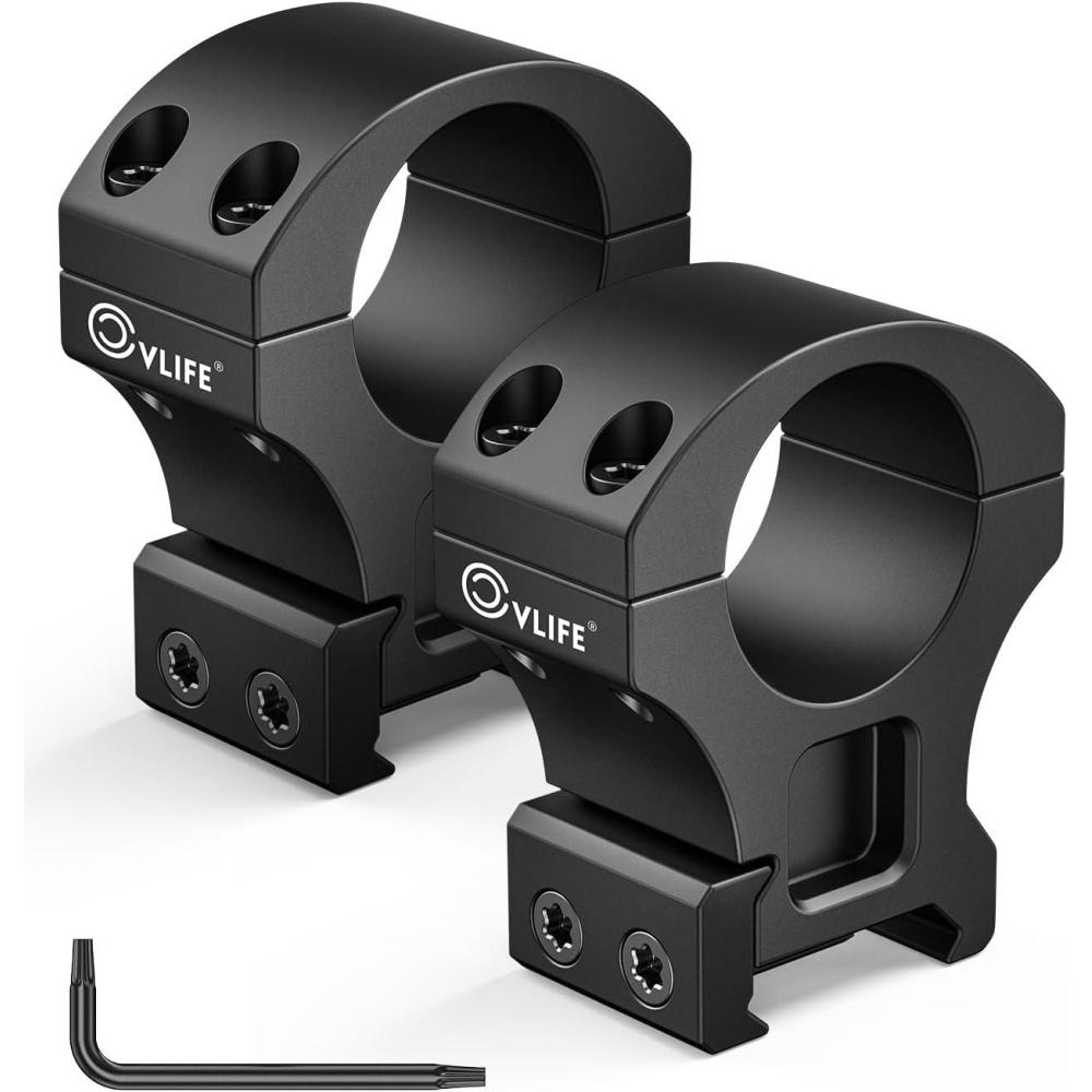image:imageCVLIFE Precision 1 Inch Scope Rings Scope Mount 2 PiecesHigh