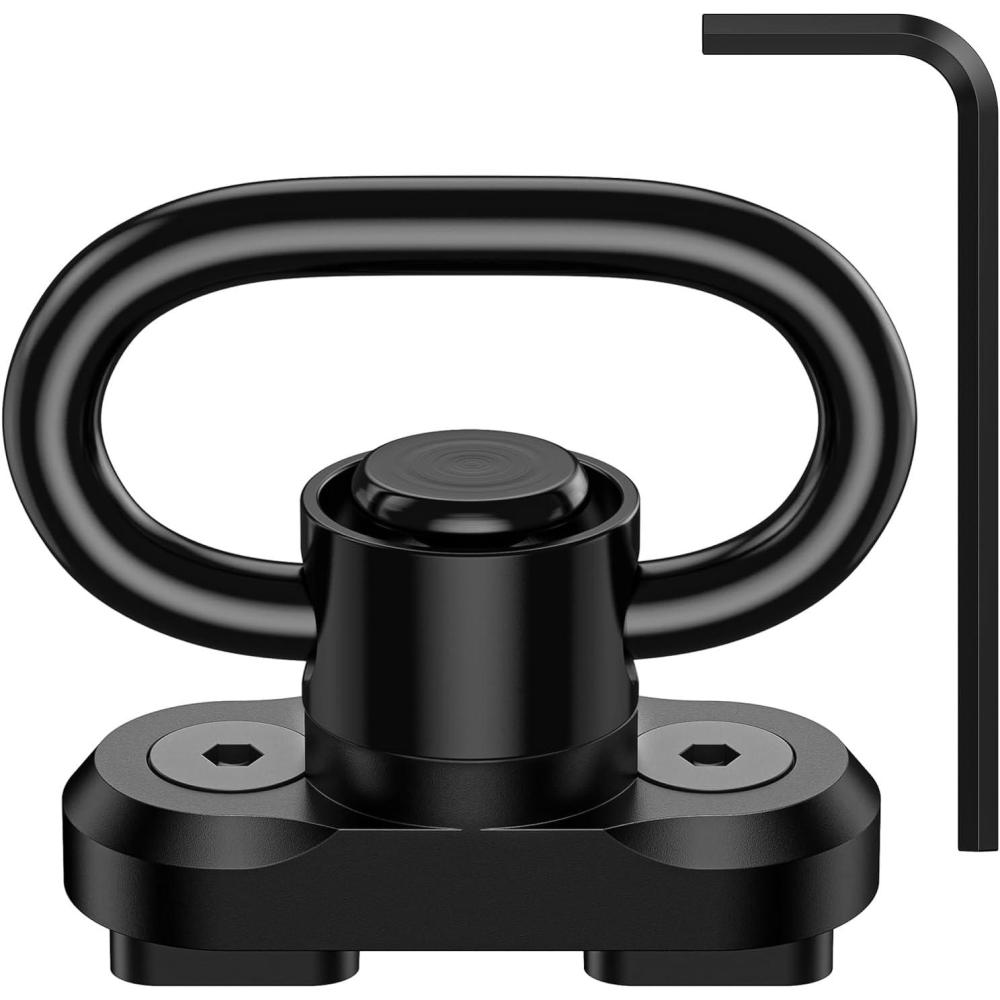 image:imageCVLIFE Sling Swivel Mount 125 Traditional Sling Mount for Two Point Sling1 Pack 360 Rotation