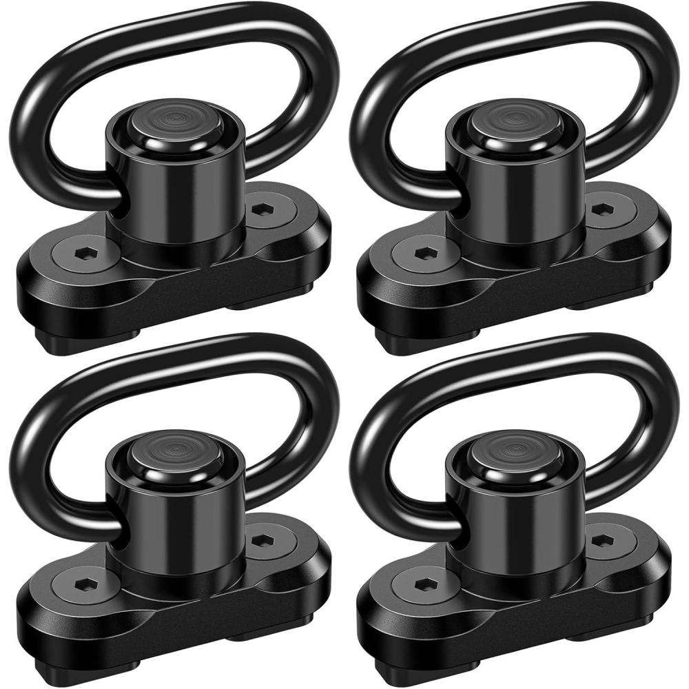 image:imageCVLIFE Sling Swivel Mount 125 Traditional Sling Mount for Two Point Sling4 Pack 360 Rotation