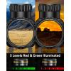 CVLIFE 1.5-5×32 Crossbow Scope, 20-100 Yards Rangefinder Ballistic Reticle, 300-460 FPS Red Green Illuminated Compact Crossbow Scope for Hunting with 20mm Scope Rings
