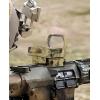 CVLIFE 1X22X33 Red Green Dot Gun Sight Scope Reflex Sight with 20mm Rail(Camouflage)